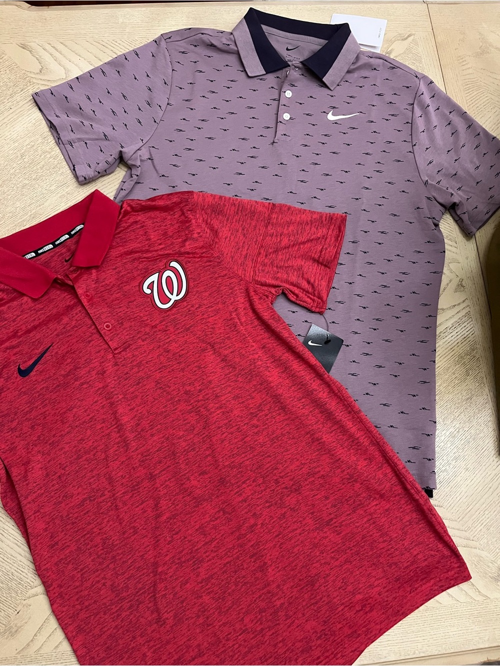 *BUNDLE* Men Nike Dri-Fit Short Sleeve Polos Size M